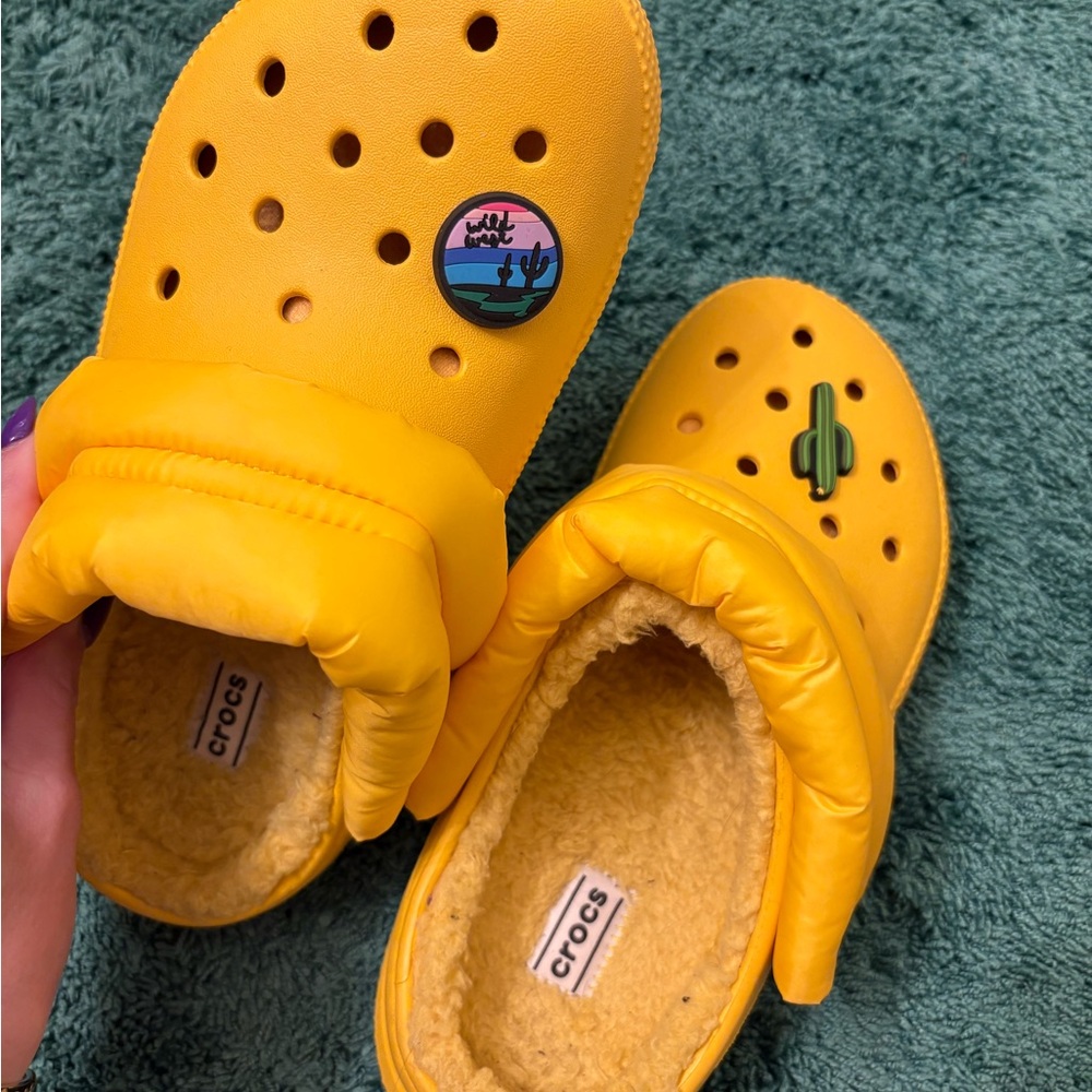 Crocs Yellow Clogs